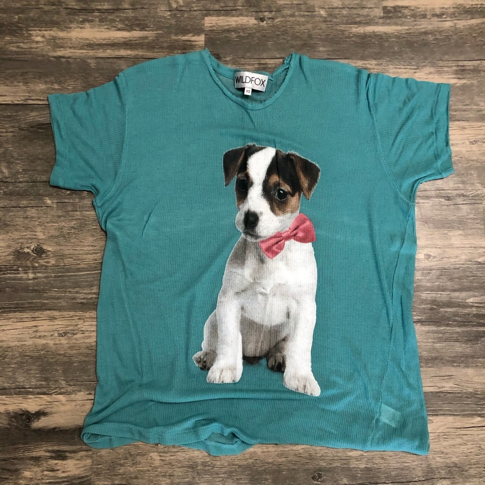 Wildfox Puppy Tunic Tee